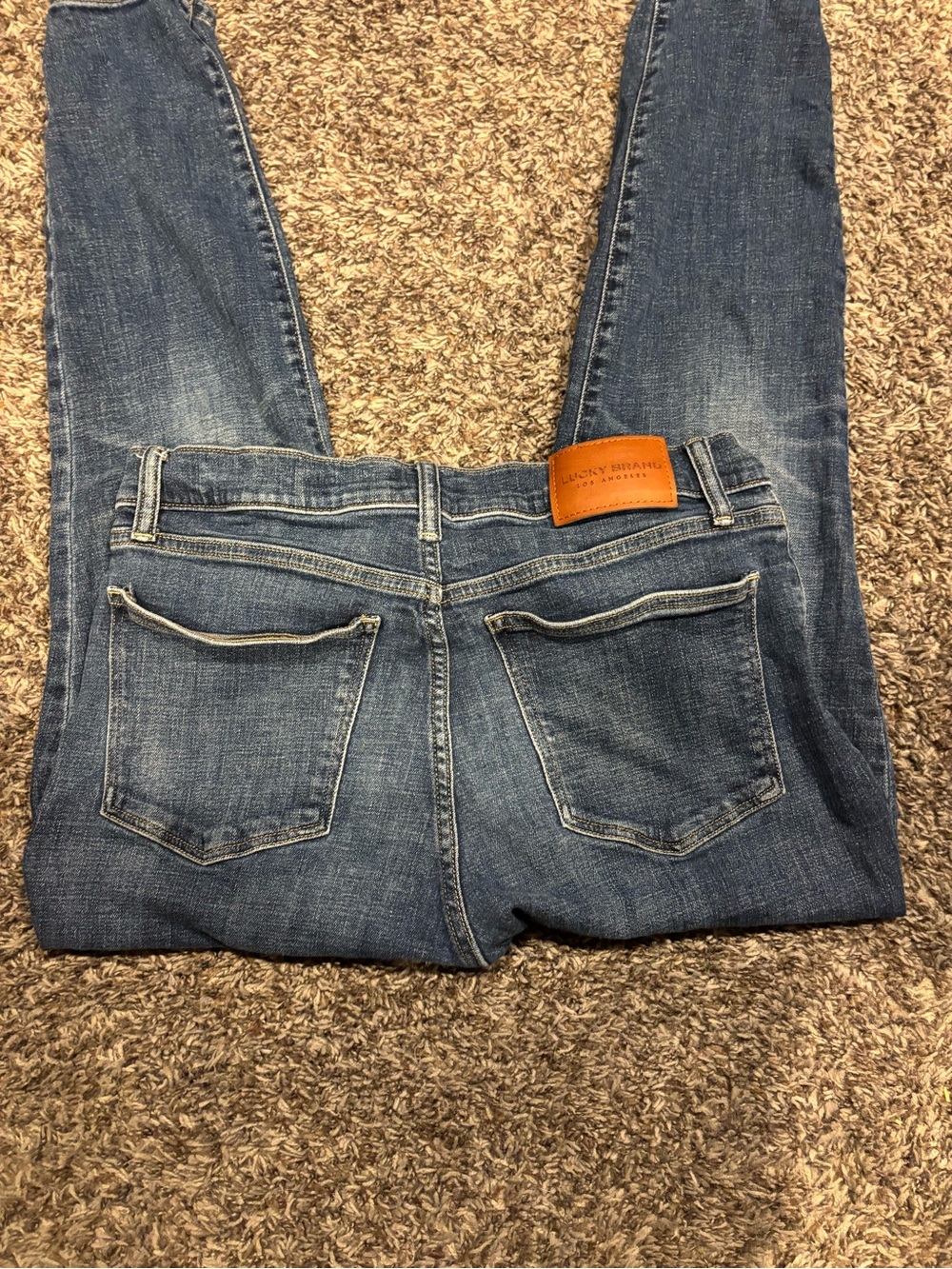 Women’s Lucky Brand Mid Rise Skinny Ava Jeans